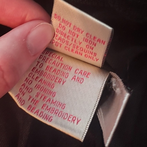 Glow Dress Gown Backless With Tie Back With Zipper On The Side Size 10 - Picture 16 of 16